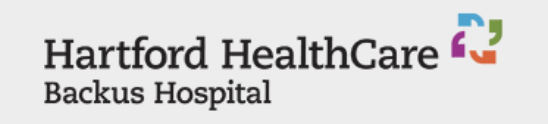 Backus Hospital logo